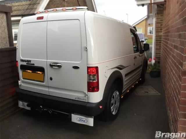 Rear Roof Bar + LEDs To Fit Ford Transit Tourneo Connect 2002 - 2014 Stainless