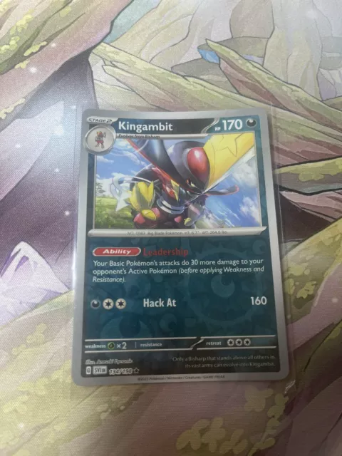 Kingambit - 134/198 Scarlet & Violet Holo Rare Pokemon - NM/MINT