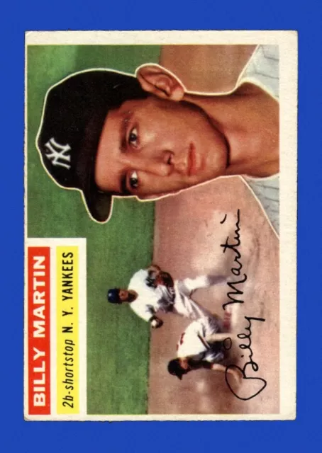 1956 Topps Set-Break #181 Billy Martin VG-VGEX *GMCARDS*