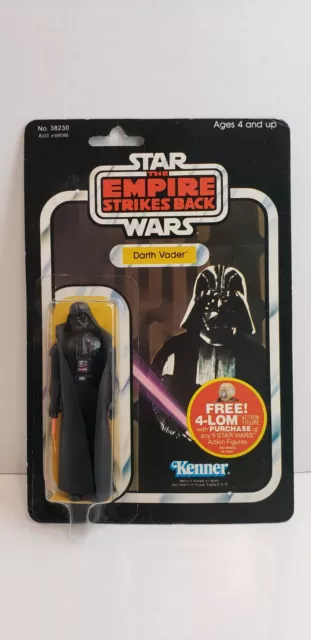 1982 Star Wars ESB Darth Vader - 47 Back A - Vintage Kenner