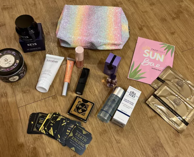Lote Mixto Belleza Cuidado de la Piel Maquillaje Tamaños Completos y Viaje Nuevas Máscaras de Velas Fragancia