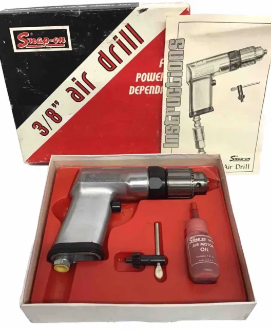 New Old Stock - Snap-On 3/8" Variable Speed Air Drill PD3A