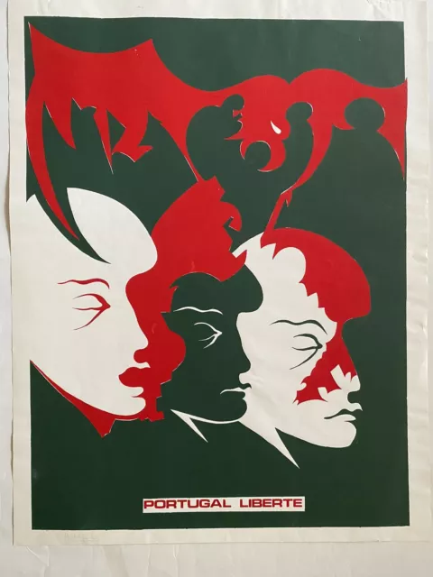 Affiche ancienne originale Portugal