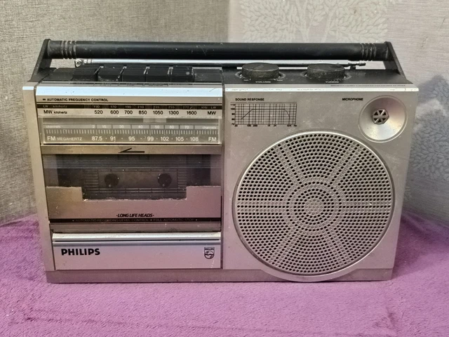 RADIO PORTABLE FM/LW/MW/SW PHILIPS D 1875 / worldwide shipping EUR 59,00 - PicClick DE