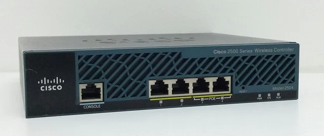Cisco WLAN 2500 Series 4-Port Wireless Controller Model 2504