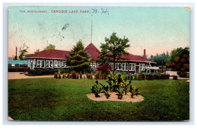 Postcard The Restaurant, Canobie Lake Park, NH 1910 F6