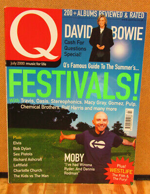 Q Magazine #178-July, 2001-Limp Bizkit/Fred Durst Cover-Radiohead, Axl Rose