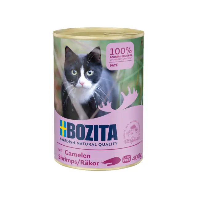 Bozita Alimentation Humide Pour Chats Aux Crevettes 400G