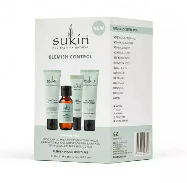 Sukin Tache Contrôle Kit