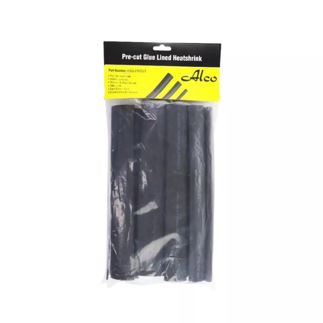 Alco  Alco HSGLPRECUT | Glued Heat Shrink Thick Wall Pre-Cut Assorted | 300mm |