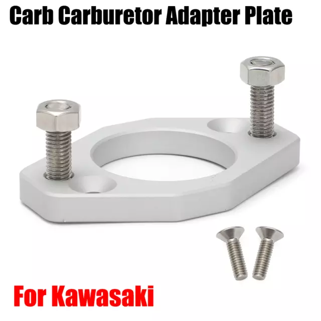 Intake Manifold Carb Carburetor Adapter Plate For Kawasaki Jet Ski 650 SX 750 SS