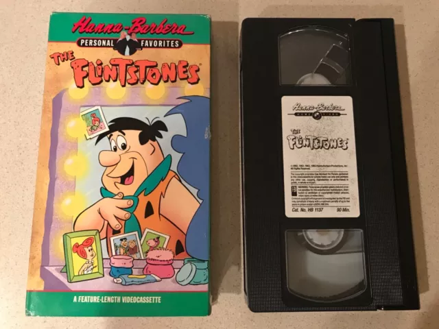 HANNA-BARBERA PERSONAL FAVORITES, The Flintstones 1960-1965 (VHS,1988) Mel  Blanc $12.99 - PicClick