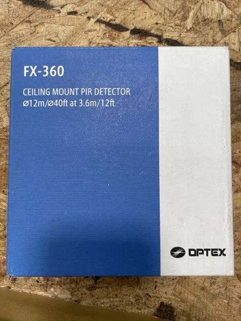 Optex FX-360 Indoor Ceiling Mount PIR Motion Detector - New Old Stock