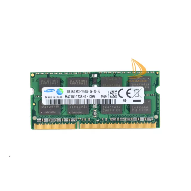 8 Go (1x 8 Go) Mémoire RAM Samsung 8GB 2RX8 DDR3 1333 MHz PC3-10600S 1.5V SODIMM