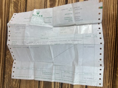 rolex service guarantee