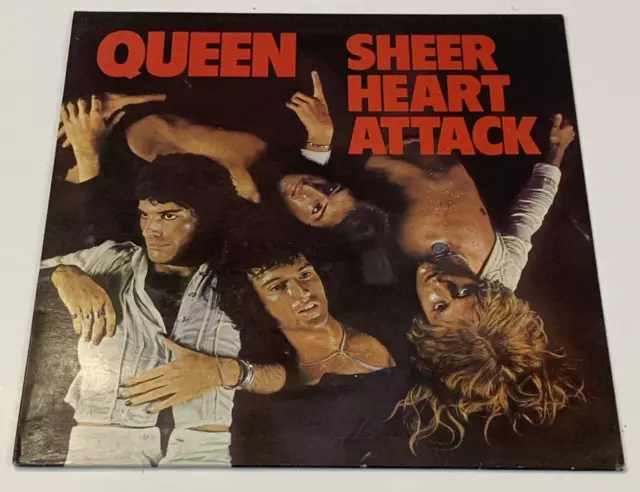 Queen Sheer Heart Attack Vinyl Record LP 12" 1st UK Press 1974 EMC 3061 Tested