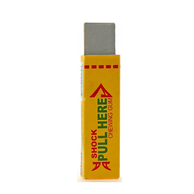 Shocking Chewing Gum , Yellow