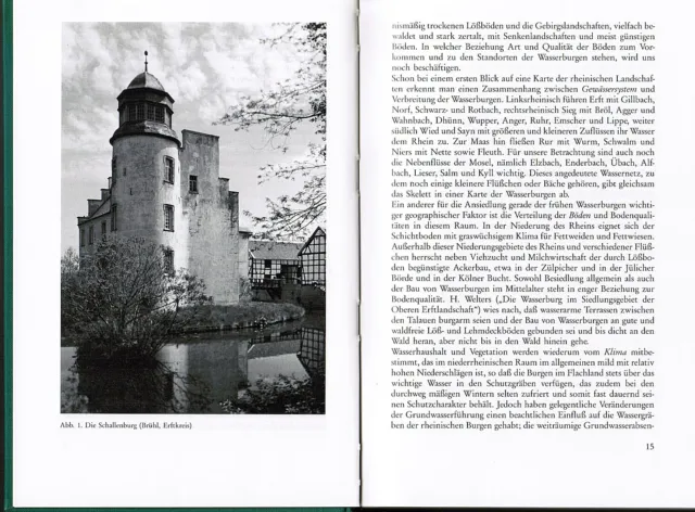 Rheinische Wasserburgen Geschichte Formen Funktionen Handbuch 1984 Hanns Ort