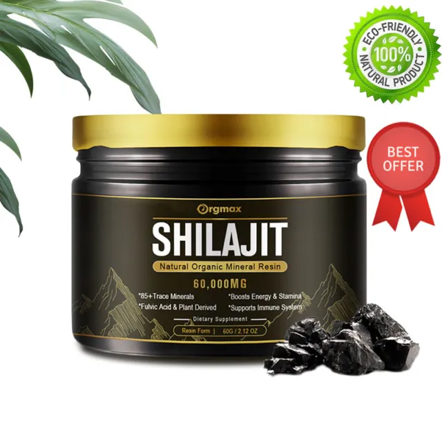 Himalayan Power Shilajit 100% Pure Organic Shilajit in Fresh Resin,Fulvic Acid