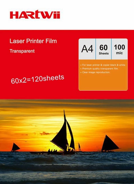 Hartwii A3 OHP Film - 50 Sheets For Laser Copier Jamaica
