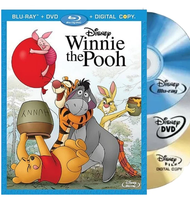 DISNEY WINNIE THE Pooh [ThreeDisc Bluray/DVD Combo + Digital Copy