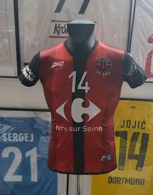 Hummel Maillot jersey trikot shirt porté worn handball France lidl hbc livry gargan LNH 