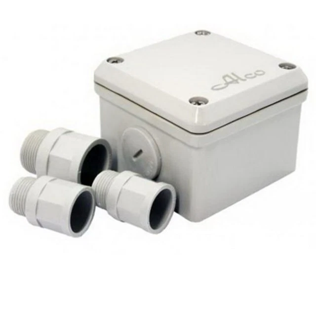 ALCO JUNCTION BOX Weatherproof 85mmHx85mmWx62mmD IP56 Grey PVC $29.95 ...