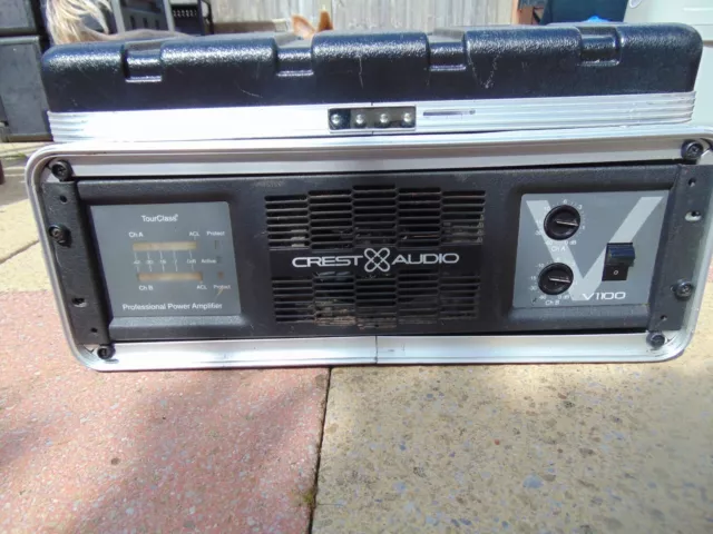 CREST AUDIO POWER amplifier £180.00 - PicClick UK