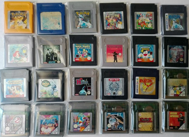 JUEGOS GAME BOY, Gameboy Color, Gb, Gbc, Pokemon, Game Watch