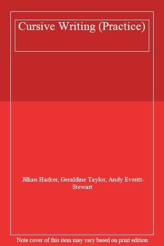 Cursive Jillian Example CURSIVE WRITING (PRACTICE),JILLIAN Harker, Geraldine Taylor, Andy ...