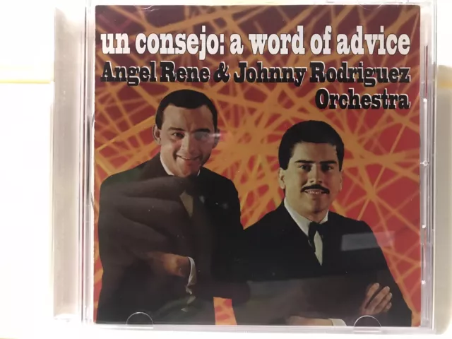 Mega Rare CD Fania Angel Rene Johnny Rodriguez Orch Un Consejo  No Scratches. VG