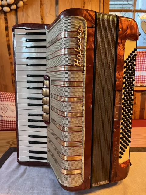 Hohner Akkordeon Concerto II Rot