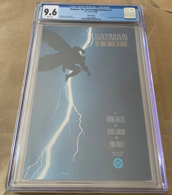 Dark Knight Returns #1 - CGC 9.6 - DC - Scarce 3rd Print 1st App Carrie (KB) 66