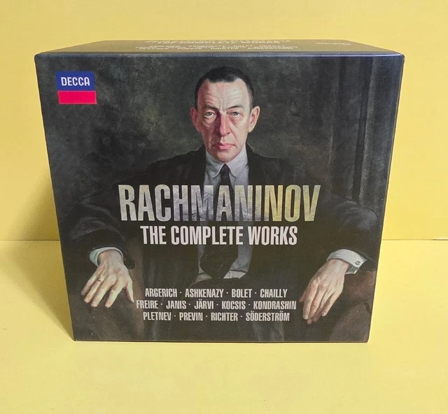 RACHMANINOV THE COMPLETE Works 32CD Box Set 2014 Decca 4786765