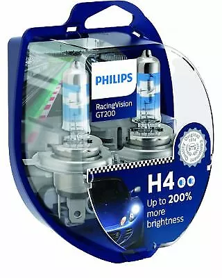 Racing Vision GT200 P43t-38 Headlight H4 PH-12342RGTS2 12V 60/55W PHILIPS