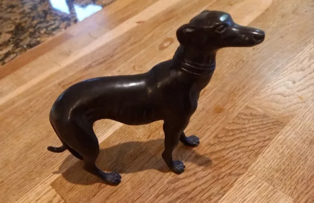 Bronze Greyhound Dog Figurine Sculpture By Sia Collection Stunning Sculpture