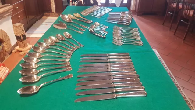 Set Posate Argento Calegaro Anni '70
