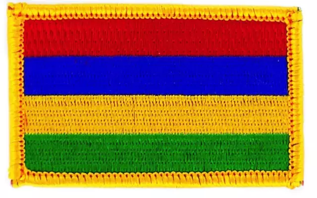 Patch ecusson brode thermocollant badge drapeau kabyle kabylie