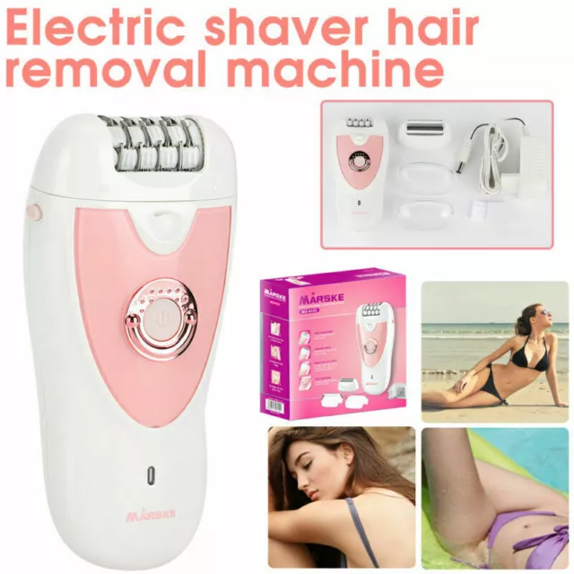 2 in 1 Cordless Epilator for Women and Electric Lady Shaver Easy Hair Removal