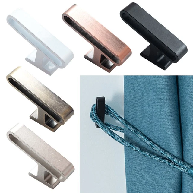 Hold Durable Mounted Metal Hooks Curtain Holdback Curtain Holder Wall Hanger