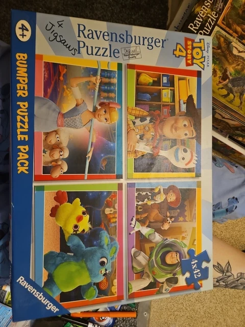 RAVENSBURGER TOY STORY 4 Jigsaw Puzzle - Disney Pixar 4 In-A-Box ...