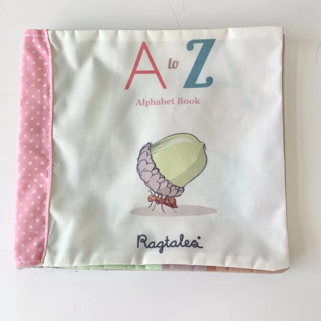 Libro alfabeto de tela Ragtales de la A a la Z