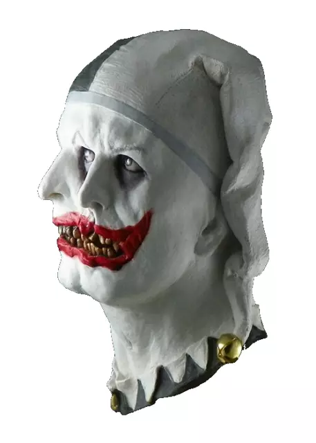 Zweigesichtige Narrenmaske Clown Kostüm Halloween Latex Vollkopf Kostüm Zombie 2