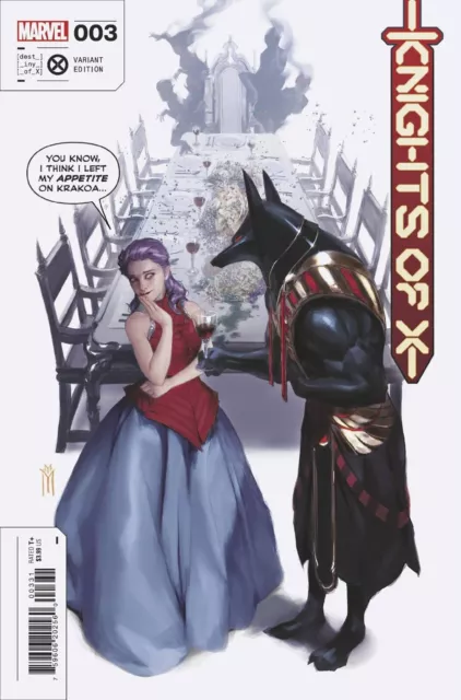 Knights Of X #3 Cover C Mercado Variant Marvel 2022 Eb262