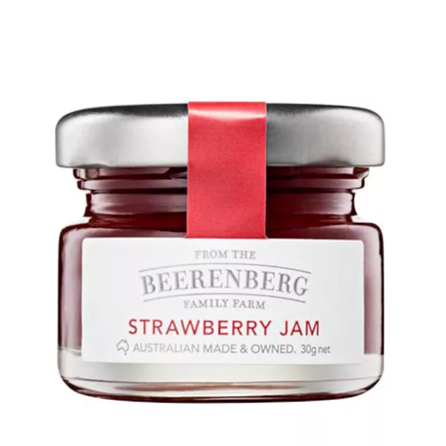 BULK 60 x Beerenberg Strawberry Jam 30g |Bnb Supplies