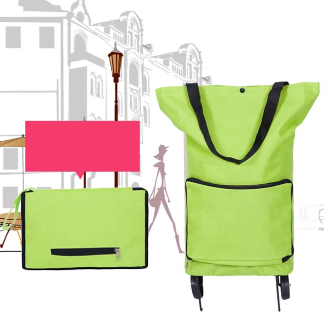 Sac à Roulettes Pour Enseignant - Chariot Détachable - Rangement Ordinateur 15.6" - Nylon
