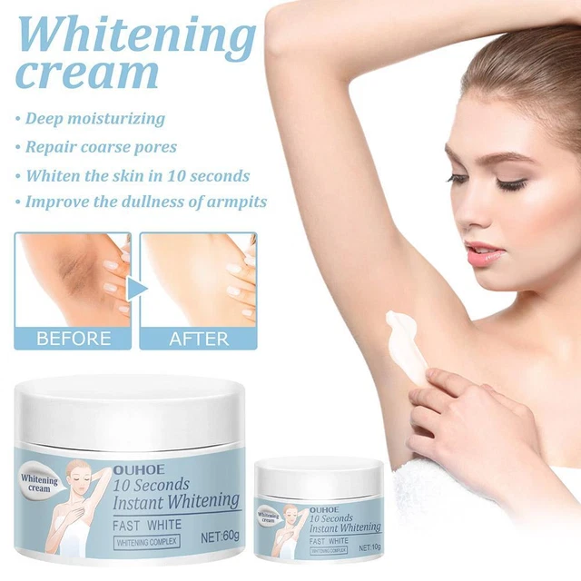 Crema aclaradora inmediata para el cuerpo 10g