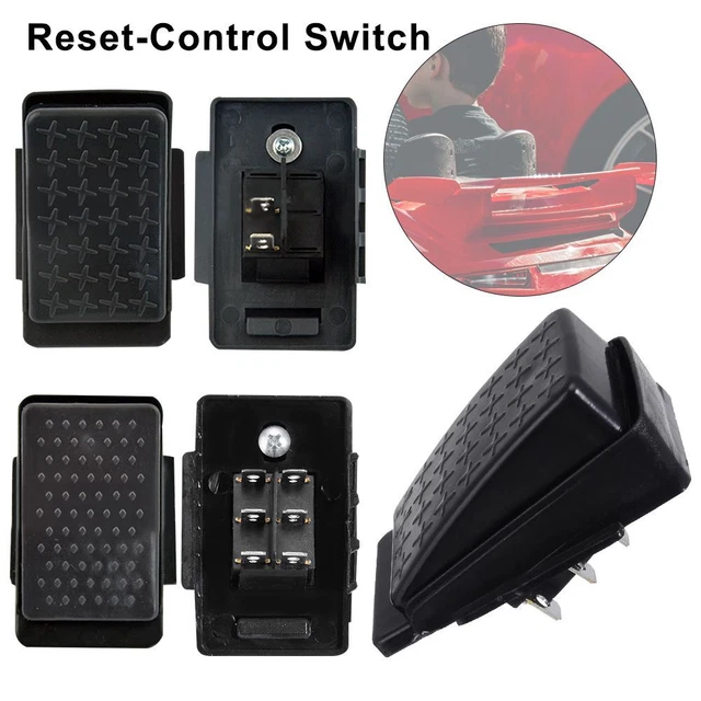 Reset-Schalter Kinder Spielzeug auto Fuß pedal Reset-Kontroll schalter