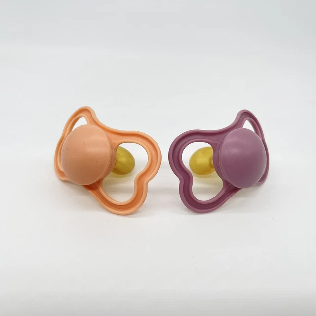 MAM Air Schnuller im 2er-Set, aus Gummi mit Schnulleretui, 6-16 Monate, Pink
