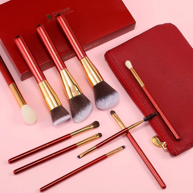 Set Pennelli Make up Professionali Da 10 Pezzi Set Di Pennelli Trucco per Trucco 2